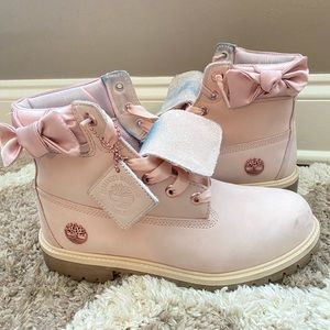Pink Timberlands